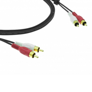 Кабель Kramer C-2RAM/2RAM-1 2 RCA на 2 RCA (Вилка - Вилка)| 0,3 м