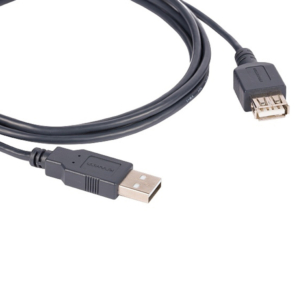 Кабель Kramer C-USB/AAE-1 USB-A 2.0 (вилка – розетка)| 0,3 м