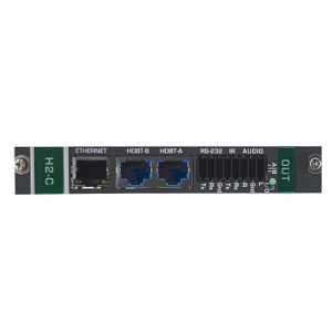 Модуль Kramer DTAxrC2-OUT2-F34 c 2 выходами HDBaseT (витая пара)| передача HDMI| аудио| двунаправленного RS-232| Ethernet и ИК