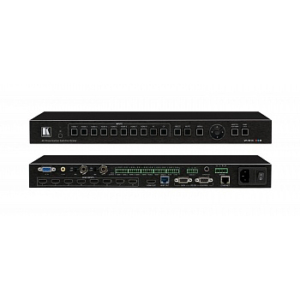Масштабатор HDMI / VGA / CV в HDMI / HDBaseT| поддержка 4К60 4:4:4| усилитель мощности аудио Kramer VP-551X
