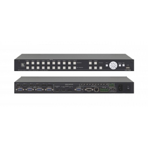 Сдвоенный масштабатор Kramer VP-732 HDMI| DP| VGA| CV| s-Video| YUV в HDMI / DP / VGA| поддержка 4К30