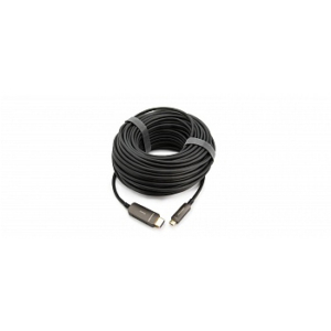 Малодымный гибридный кабель Kramer CLS-AOCU/CH-98 для передачи сигнала HDMI от входа USB-C| поддержка 4K@60 4:4:4| HDCP| 30,0 м