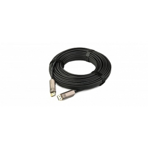 Малодымный активный оптоволоконный кабель DisplayPort 1.4 Kramer CLS-AOCDP/UF-66 с поддержкой 8K@60| 20 м