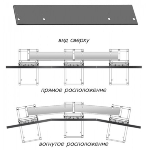 Полка для установки дополнительного оборудования P-100