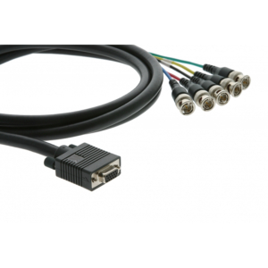 Кабель VGA Kramer C-GF/5BM-1 (розетка) на 5 BNC (вилки)| 0,3 м