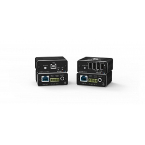 Передатчик и приемник сигналов USB 2.0 и RS-232 по витой паре Kramer PT-2UT/R