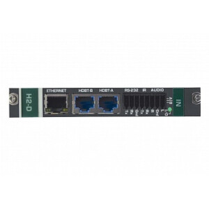 Модуль Kramer DTAxrD2-IN2-F34 с 2 входами HDBaseT (витая пара)| передача HDMI| аудио| двунаправленного RS-232| Ethernet и ИК
