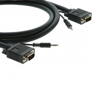 Кабель VGA + аудио Kramer C-GMA/GMA-3 (вилка – вилка)| 0,9 м