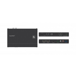 Декодер Kramer KDS-DEC6 из сети Ethernet видео HD| аудио| RS-232| ИК| USB