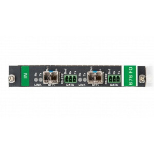 Модуль Kramer F676-IN2-F34 с 2 оптическими входами для передачи сигнала HDMI и RS-232| совместим с модулями SFP+