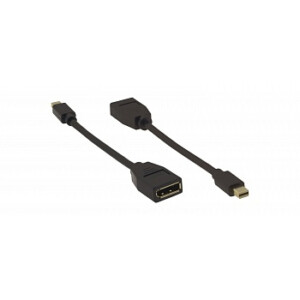 Переходник Kramer ADC-MDP/DPF Mini DisplayPort (вилка) на DisplayPort (розетка)