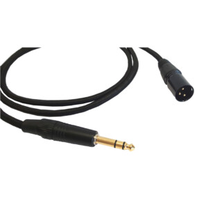 Экранированный кабель для передачи аудиосигналов 6,3 мм (1/4" TRS) / XLR (3 контакта)