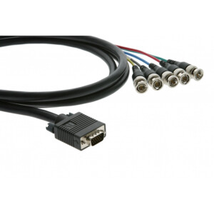 Кабель VGA Kramer C-GM/5BM-6 (вилка) на 5 BNC (вилки)| 1,8 м