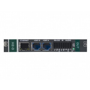 Модуль Kramer DTAxrD2-OUT2-F34 c 2 выходами HDBaseT (витая пара)| передача HDMI| аудио| двунаправленного RS-232| Ethernet и ИК